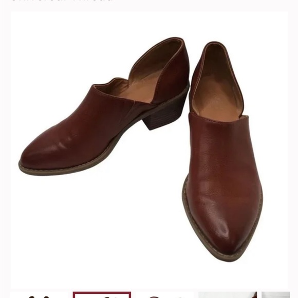 NWOT Universal thread target cutout bootie heels - Picture 6 of 7